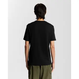 T-Shirt mit Logo aus Mesh Lyle & Scott image-3
