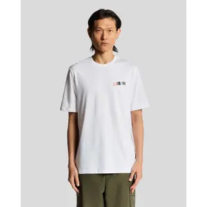 T-Shirt Lyle & Scott Paper Letters Graphic image-1