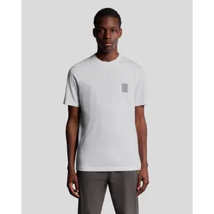 T-Shirt mit gummiertem Logo Lyle & Scott image-1