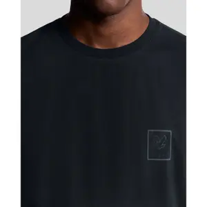 T-Shirt mit gummiertem Logo Lyle & Scott image-3