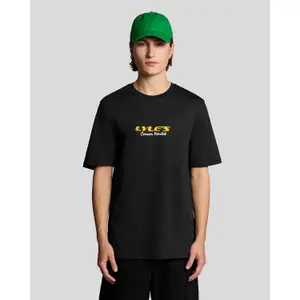 Koszulka Lyle & Scott Receipt Graphic image-1
