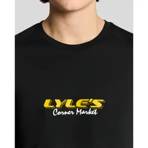 Koszulka Lyle & Scott Receipt Graphic image-3
