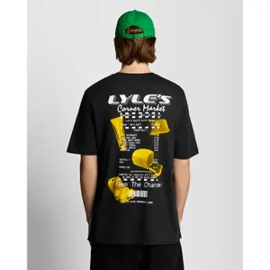 Koszulka Lyle & Scott Receipt Graphic image-4