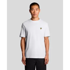 T-shirt με λεπτές άκρες Lyle & Scott image-1
