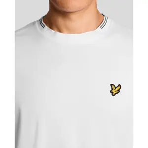 T-shirt με λεπτές άκρες Lyle & Scott image-4