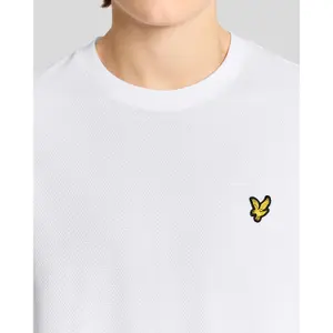 T-Shirt Lyle & Scott Popcorn Jacquard image-4
