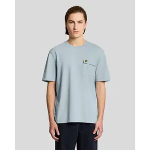 T-shirt met zak Lyle & Scott image-1
