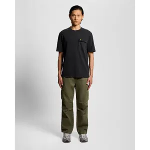 T-shirt met zak Lyle & Scott image-2