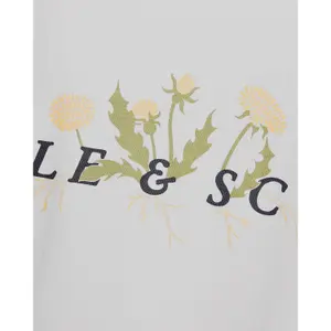 T-shirt Lyle & Scott Dandelion Script Graphic image-6