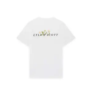 T-shirt Lyle & Scott Dandelion Script Graphic image-2