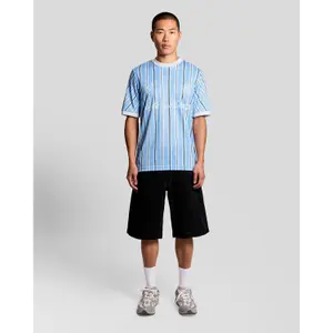 T-shirt Lyle & Scott Prep Stripe Football image-2