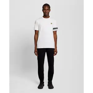 Αθλητικό μπλουζάκι επώνυμης μάρκας Lyle & Scott image-4