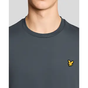 Αθλητικό μπλουζάκι επώνυμης μάρκας Lyle & Scott image-5