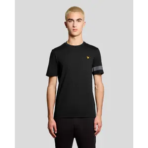Αθλητικό μπλουζάκι επώνυμης μάρκας Lyle & Scott image-3