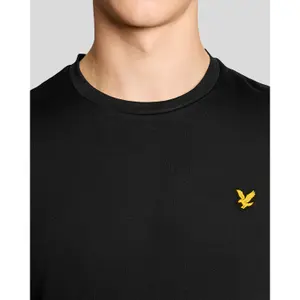 Αθλητικό μπλουζάκι επώνυμης μάρκας Lyle & Scott image-4