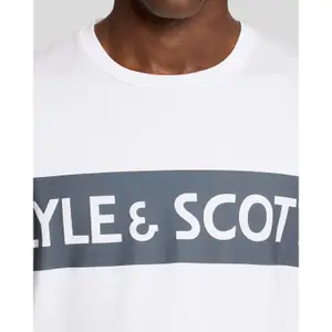 Αθλητικό μπλουζάκι μάρκας Lyle & Scott image-4