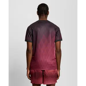 T-shirt met geometrische print Lyle & Scott image-2