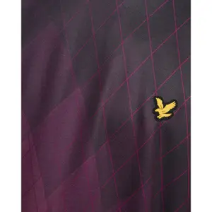 T-shirt met geometrische print Lyle & Scott image-4