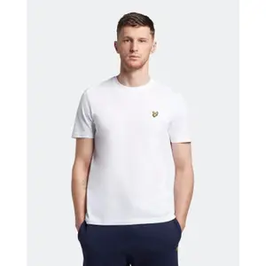 Egyszínű nagy méretű póló Lyle & Scott image-1