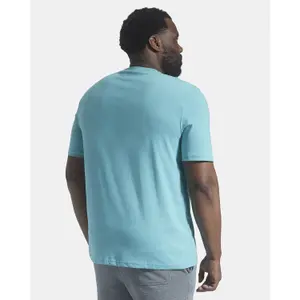 Ensfarvet T-shirt i store størrelser Lyle & Scott image-2