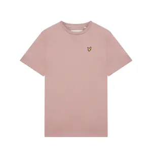 Egyszínű nagy méretű póló Lyle & Scott image-0