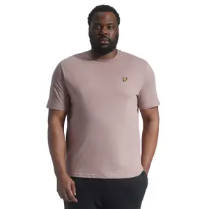 Egyszínű nagy méretű póló Lyle & Scott image-1