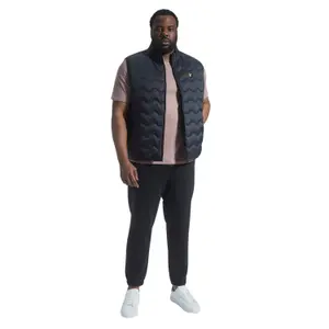 Egyszínű nagy méretű póló Lyle & Scott image-2