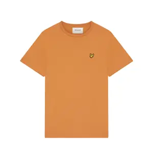 Ensfarvet T-shirt i store størrelser Lyle & Scott image-0