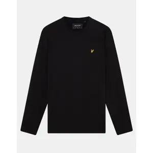 Camiseta lisa de manga larga Lyle & Scott image-0