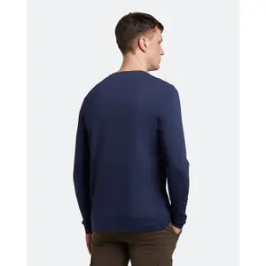 Camiseta lisa de manga larga Lyle & Scott image-3