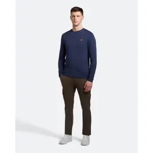 Camiseta lisa de manga larga Lyle & Scott image-2