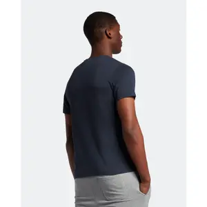 Kontrasztos zsebes póló Lyle & Scott image-3