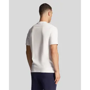 T-Shirt mit kontrastierender Tasche Lyle & Scott image-3