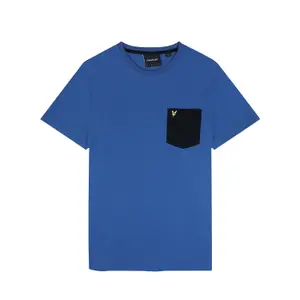 T-Shirt mit kontrastierender Tasche Lyle & Scott image-0