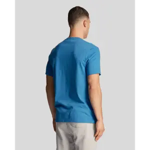 T-Shirt mit kontrastierender Tasche Lyle & Scott image-3