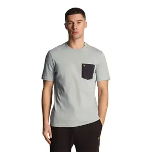 T-shirt med lomme Lyle & Scott Contrast image-1