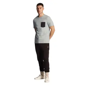 T-shirt med lomme Lyle & Scott Contrast image-2