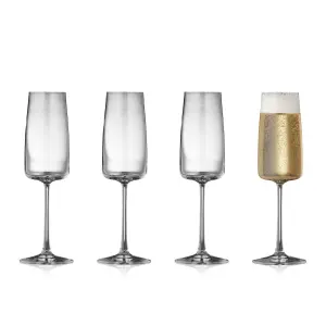Copa de champán Lyngby Glas Krystal Zero (x4) image-2