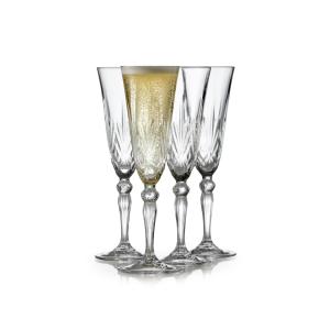 Bicchiere di champagne Lyngby Glas Krystal Melodia (x4) image-2
