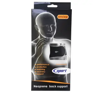 Neoprene lumbar support belt PowerShot image-1