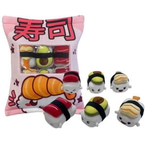 Peluche para criança Lyo Japan Bag Sushi (x6)