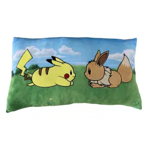 Cushion Lyo Pokémon Pikachu Evoli Bisou 60 cm image-0