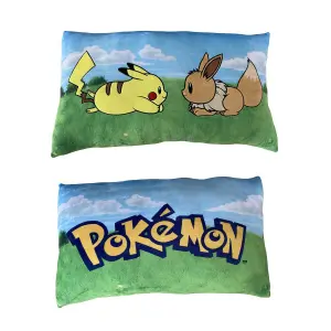 Cushion Lyo Pokémon Pikachu Evoli Bisou 60 cm image-2