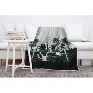 Plaid sherpa Lyo Stranger Things - Upside Down image-0