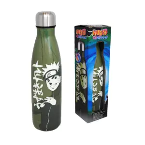 Gourde en acier isotherme enfant Lyo Naruto Naruto Vert Smile image-0