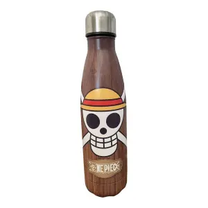 Isolierte Edelstahl-Trinkflasche für Kinder Lyo One Piece Tete De Mort image-0
