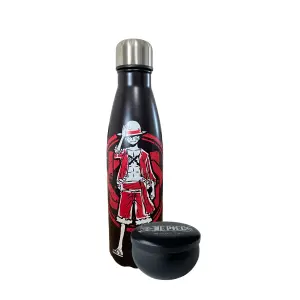 Isolerende roestvrijstalen drinkfles voor kinderen Lyo One Piece Luffy Jap Art image-0