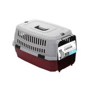 10423299-cage-de-transport-pour-chien-m-pets-viaggio-rouge-grey-59x39x33-cm