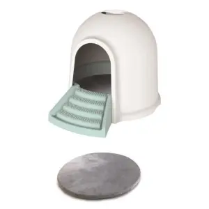2 in 1 cat litter M-Pets Igloo image-0