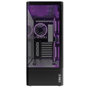 Boîtier PC ARGB - MT/Sans Alim/ATX M.RED BlackBird image-3